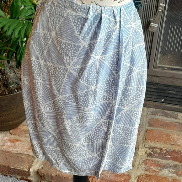 Vintage Adrienne Vittadini Silk Wrap Skirt - Picture 1 of 8